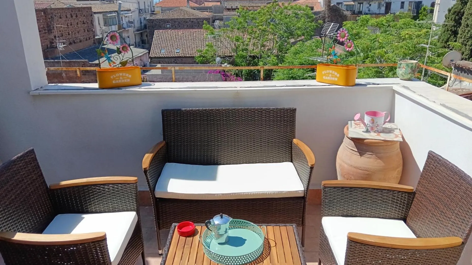 カターニアA Casuzza Al Centro,Con Terrazzino Privatoアパートメント
